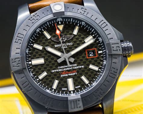 breitling blackbird carbon fiber dial limited edition|Breitling avenger blackbird.